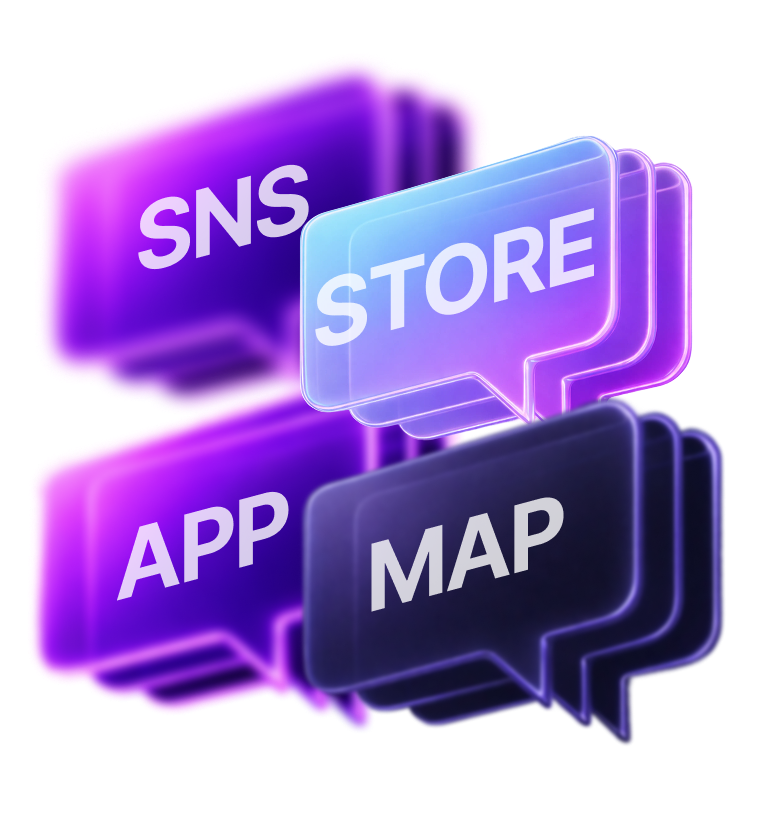 SNS STORE APP MAP